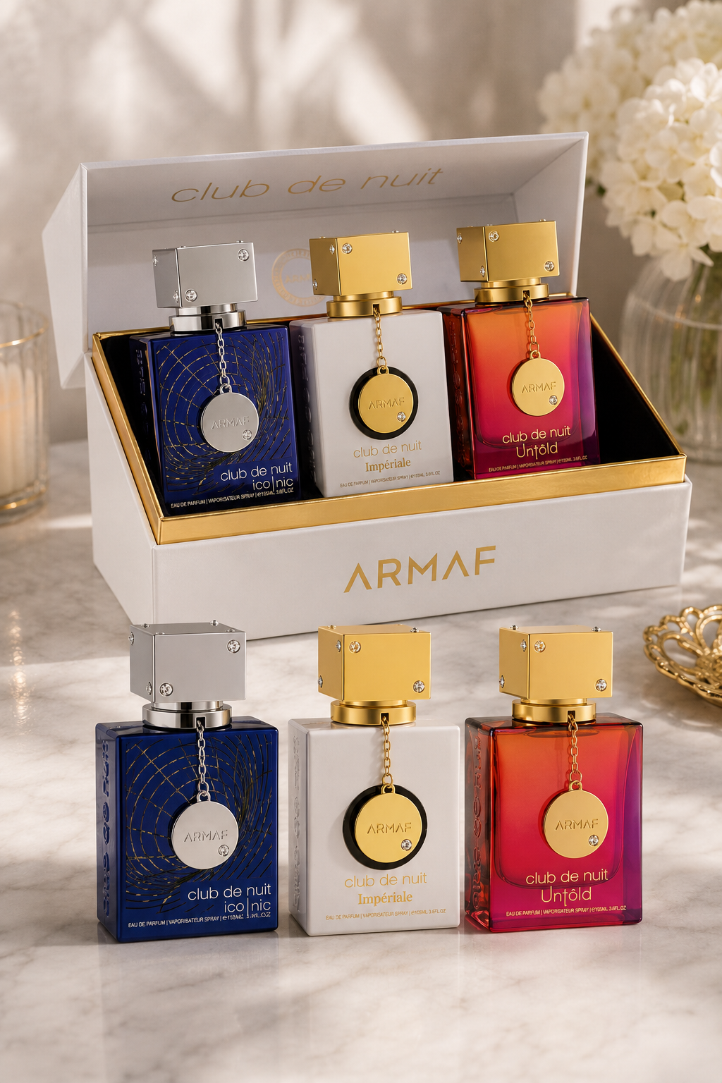 Armaf Club De Nuit 3 piece set (UNISEX)